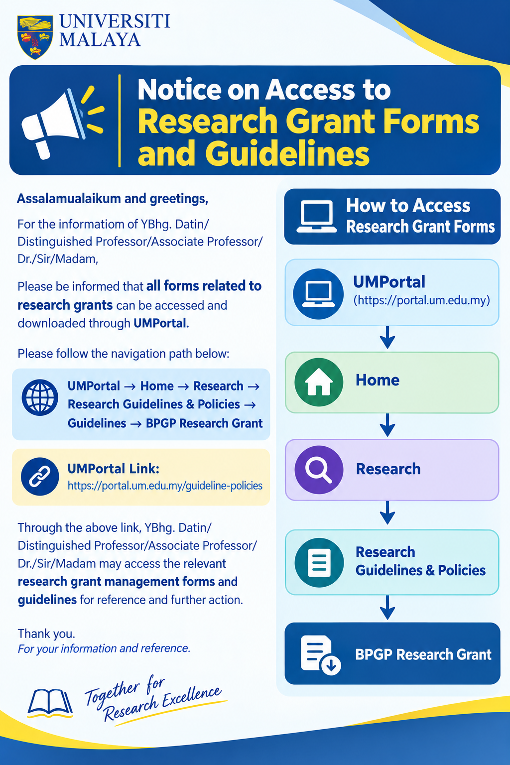 Research Grant Forms and Guidelines
